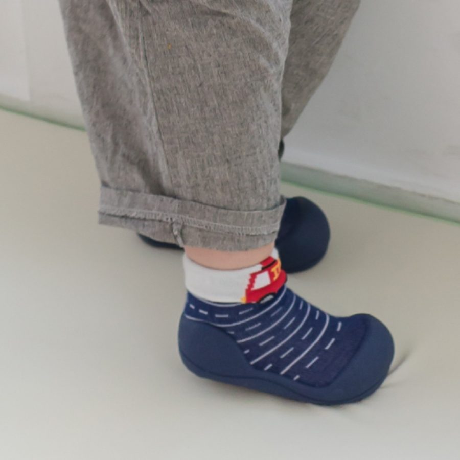 Attipas Two Style Barefoot İlk Adım Ayakkabısı (Mavi) A19T