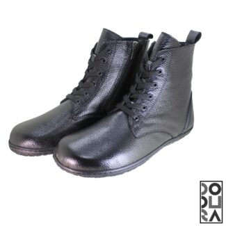Dodura Barefoot Bot - Premium Deri (Siyah-Siyah) DDRBOTSS01